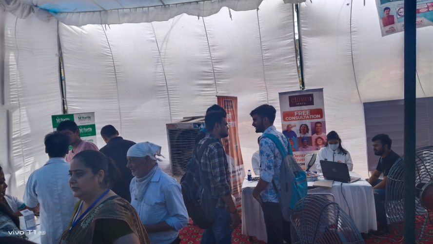 Health and Blood Donation Camp